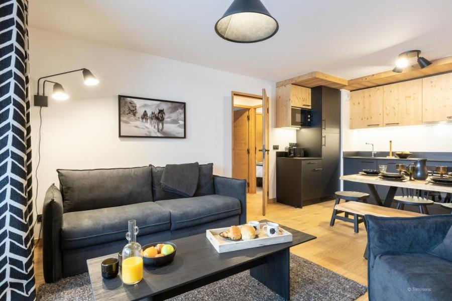 Location au ski Appartement 3 pièces cabine 8 personnes (Premium) - Résidence Terresens Le Flocon Blanc - La Chapelle d'Abondance - Séjour