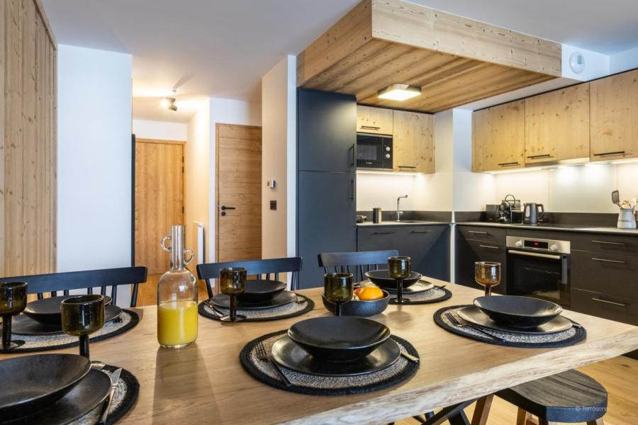 Location au ski Appartement 3 pièces cabine 8 personnes (standard) - Résidence Terresens Le Flocon Blanc - La Chapelle d'Abondance - Cuisine