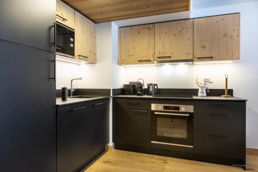 Location au ski Appartement 3 pièces cabine 8 personnes (standard) - Résidence Terresens Le Flocon Blanc - La Chapelle d'Abondance - Cuisine