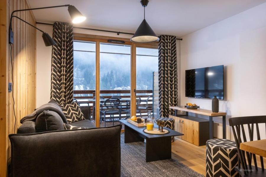 Location au ski Appartement 4 pièces 8 personnes (Premium) - Résidence Terresens Le Flocon Blanc - La Chapelle d'Abondance - Séjour