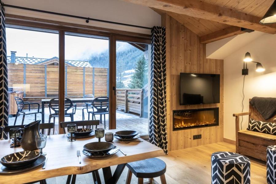 Location au ski Appartement 4 pièces cabine 8-10 personnes (Premium) - Résidence Terresens Le Flocon Blanc - La Chapelle d'Abondance - Séjour