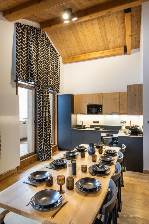 Location au ski Appartement 5 pièces 10 personnes (Premium) - Résidence Terresens Le Flocon Blanc - La Chapelle d'Abondance - Cuisine