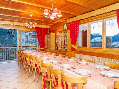 Rent in ski resort Chalet de la Chapelle - La Chapelle d'Abondance - Dining area