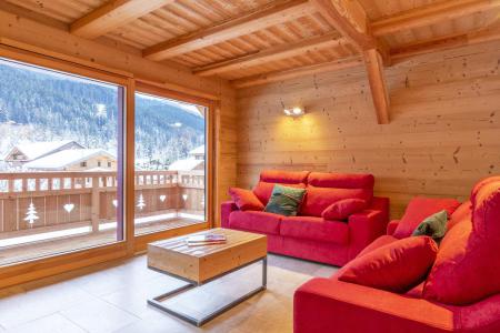 Rent in ski resort 7 room triplex chalet 15 people - Chalet Soleil d'Abondance - La Chapelle d'Abondance - Apartment