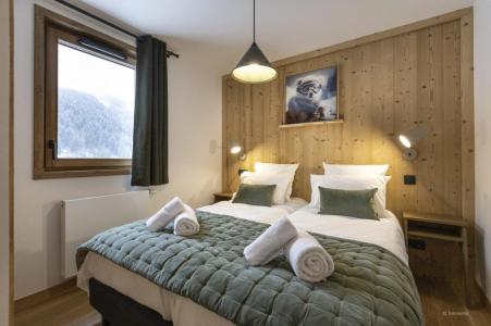 Rent in ski resort 3 room apartment cabin 8 people (standard) - Résidence Terresens Le Flocon Blanc - La Chapelle d'Abondance - Bedroom