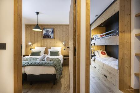 Skiverleih 3-Zimmer-Holzhütte für 8 Personen (Standard) - Résidence Terresens Le Flocon Blanc - La Chapelle d'Abondance - Schlafzimmer