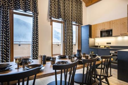 Rent in ski resort 5 room apartment 10 people (Premium) - Résidence Terresens Le Flocon Blanc - La Chapelle d'Abondance - Living room