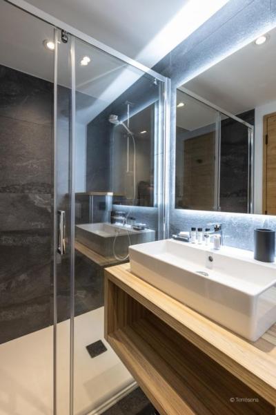 Ski verhuur Appartement 3 kabine kamers 6-8 personen - Résidence Terresens Le Flocon Blanc - La Chapelle d'Abondance - Badkamer