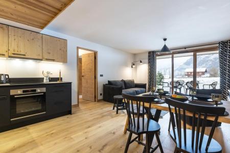 Location au ski Appartement 3 pièces cabine 8 personnes (standard) - Résidence Terresens Le Flocon Blanc - La Chapelle d'Abondance - Séjour