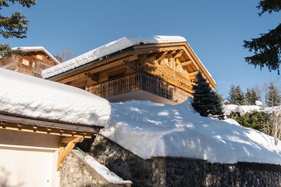 Urlaub in den Bergen Chalet Alpanou - La Clusaz - Draußen im Winter