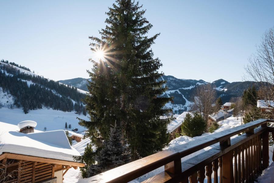 Wakacje w górach Chalet Alpanou - La Clusaz - Zima na zewnątrz