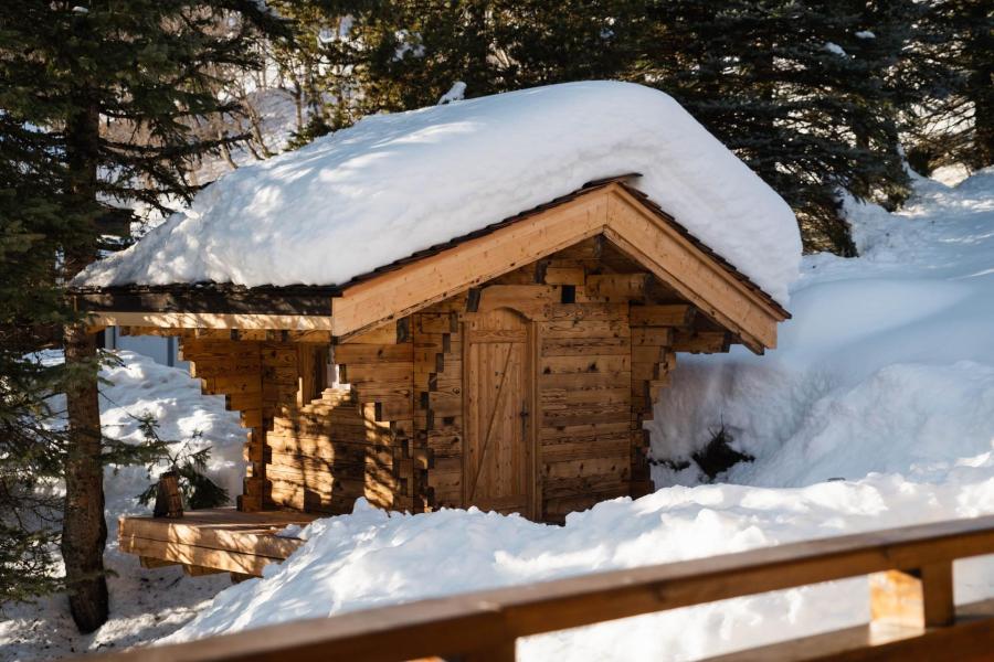 Каникулы в горах Chalet Alpanou - La Clusaz - зимой под открытым небом