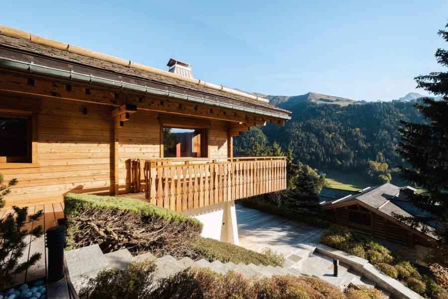 Urlaub in den Bergen Chalet Alpanou - La Clusaz - Draußen im Winter