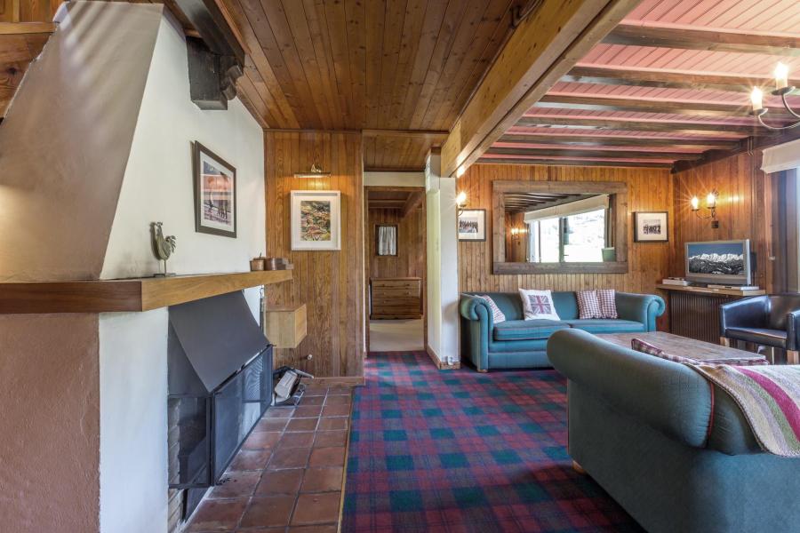 Location au ski Chalet duplex 5 pièces 8 personnes - Chalet Forêt - La Clusaz - Séjour