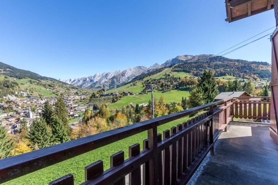 Skiverleih Duplex Wohnung 5 Zimmer 8 Personnen - Chalet Forêt - La Clusaz - Balkon