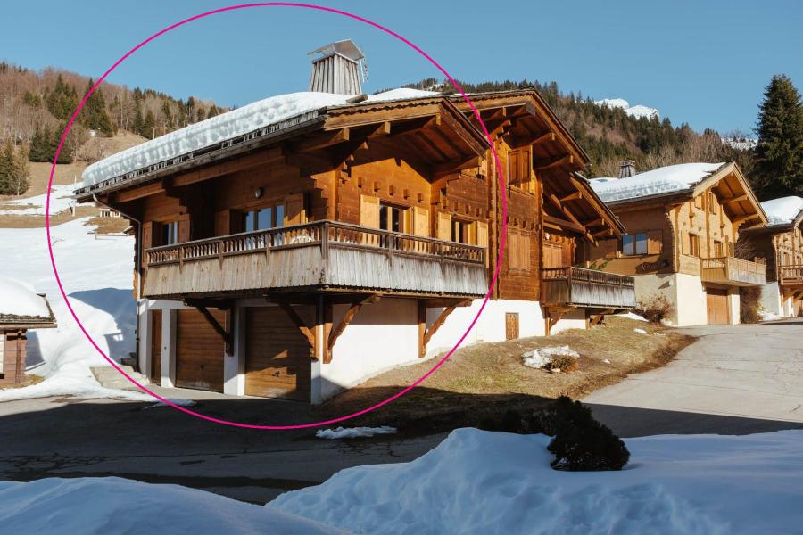 Holiday in mountain resort Semi-detached 4-room duplex chalet for 6 people (07) - Chalet Gotty Joly 7 - La Clusaz - Winter outside