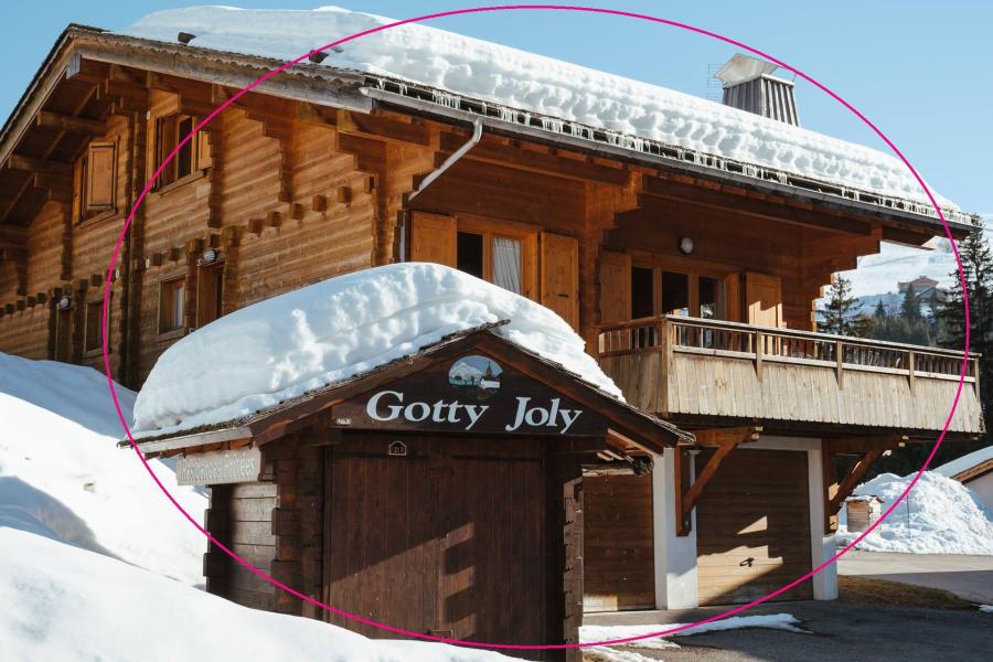 Location au ski Chalet Gotty Joly 7 - La Clusaz - Extérieur hiver