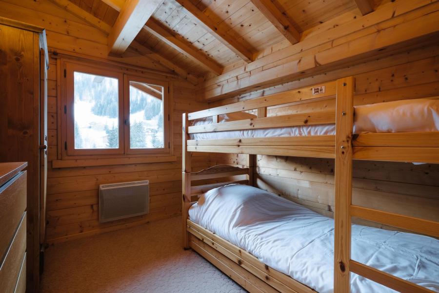 Rent in ski resort Semi-detached 4-room duplex chalet for 6 people (07) - Chalet Gotty Joly 7 - La Clusaz - Bunk beds