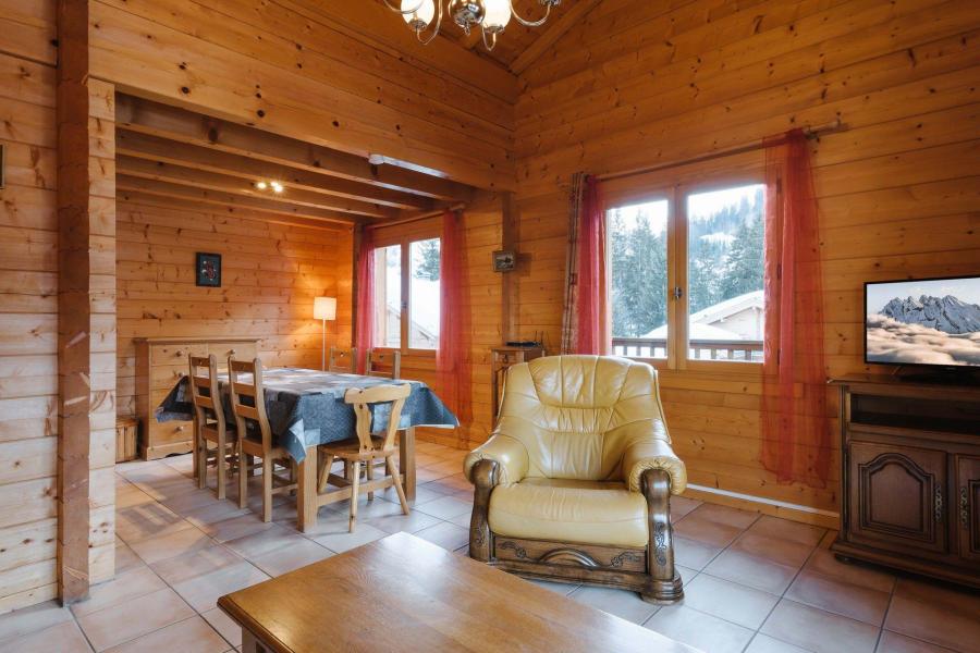 Rent in ski resort Semi-detached 4-room duplex chalet for 6 people (07) - Chalet Gotty Joly 7 - La Clusaz - Living room