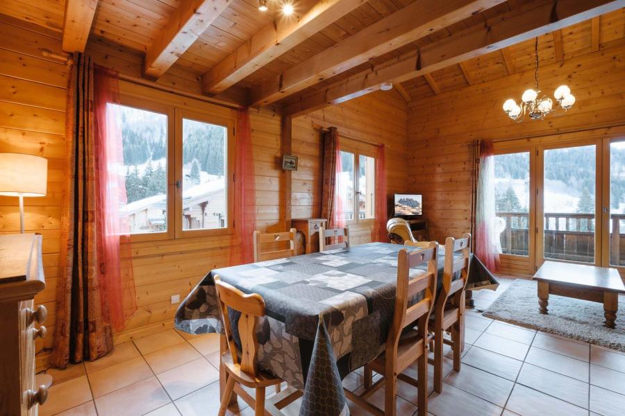 Rent in ski resort Semi-detached 4-room duplex chalet for 6 people (07) - Chalet Gotty Joly 7 - La Clusaz - Living room