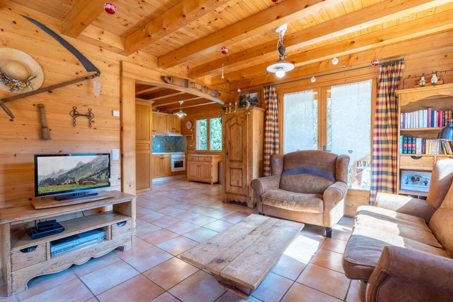 Skiverleih Benachbartes Duplex Haus 5 Zimmer 9 Menschen - Chalet Gotty Joly L'Bele - La Clusaz - Wohnzimmer