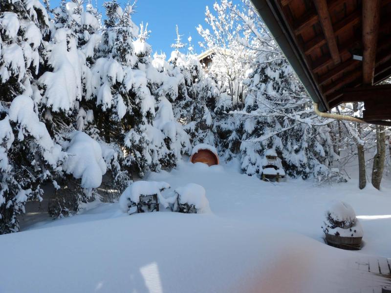 Location au ski Chalet Grany - La Clusaz - Extérieur hiver