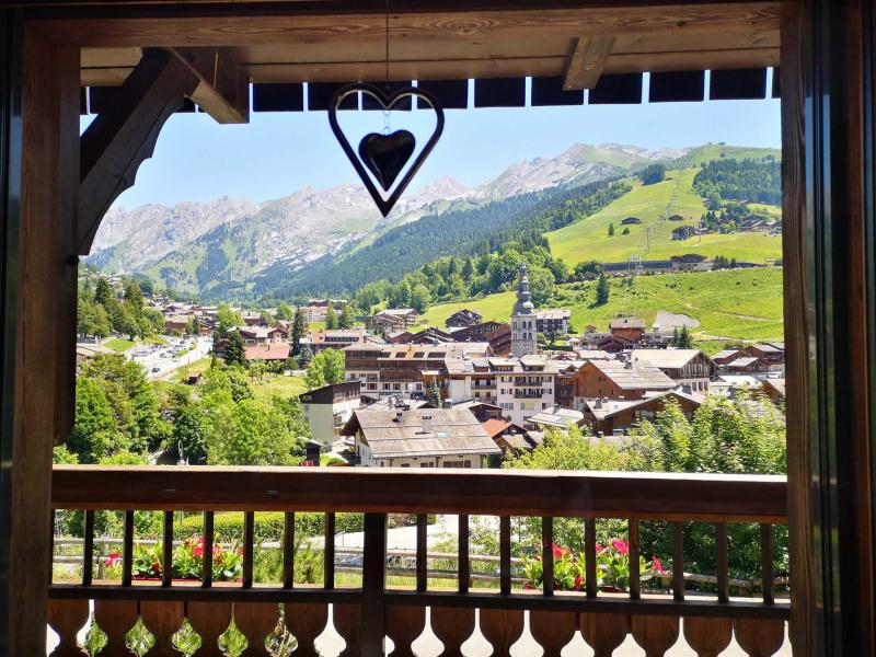 Location au ski Chalet Grany - La Clusaz - Terrasse