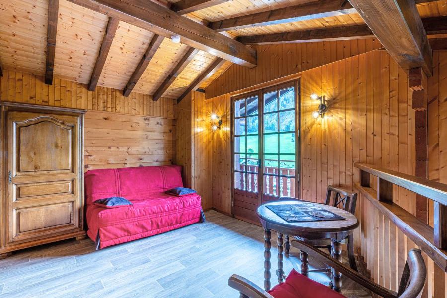 Rent in ski resort 5 room mezzanine chalet 8 people - Chalet Maq Ed Pavei - La Clusaz - Mezzanine