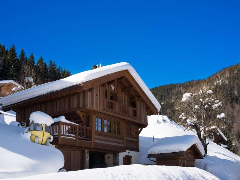 Vakantie in de bergen Chalet Mon Alpe - La Clusaz - Buiten winter