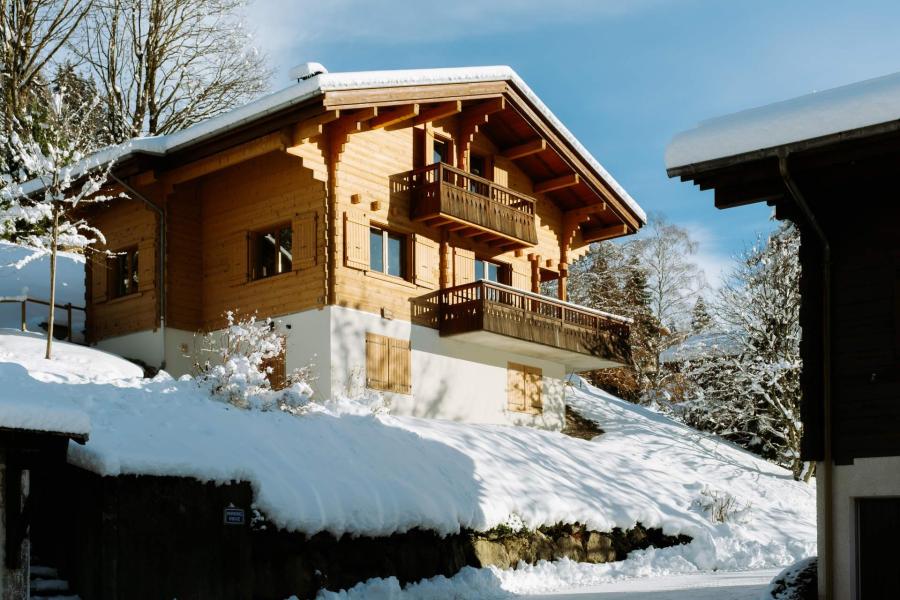 Каникулы в горах Chalet Pistes Du Soleil 6 Bartavelles - La Clusaz - зимой под открытым небом