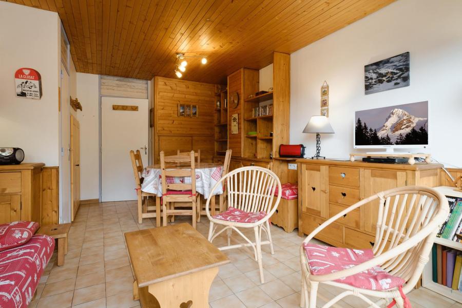 Rent in ski resort 3 room duplex apartment 6 people (11) - Confins - La Clusaz - Living room