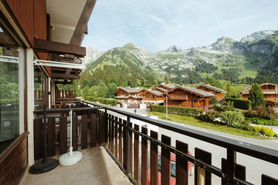 Skiverleih 3 Zimmer Maisonettewohnung für 6 Personen (11) - Confins - La Clusaz - Balkon