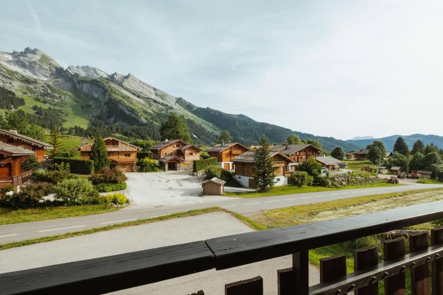 Skiverleih 3 Zimmer Maisonettewohnung für 6 Personen (11) - Confins - La Clusaz - Balkon