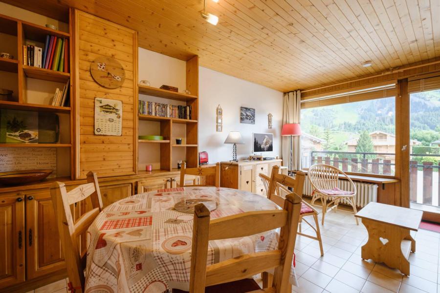 Skiverleih 3 Zimmer Maisonettewohnung für 6 Personen (11) - Confins - La Clusaz - Wohnzimmer