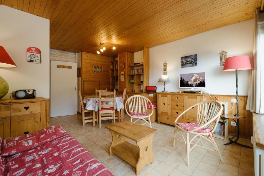 Ski verhuur Appartement duplex 3 kamers 6 personen (11) - Confins - La Clusaz - Woonkamer