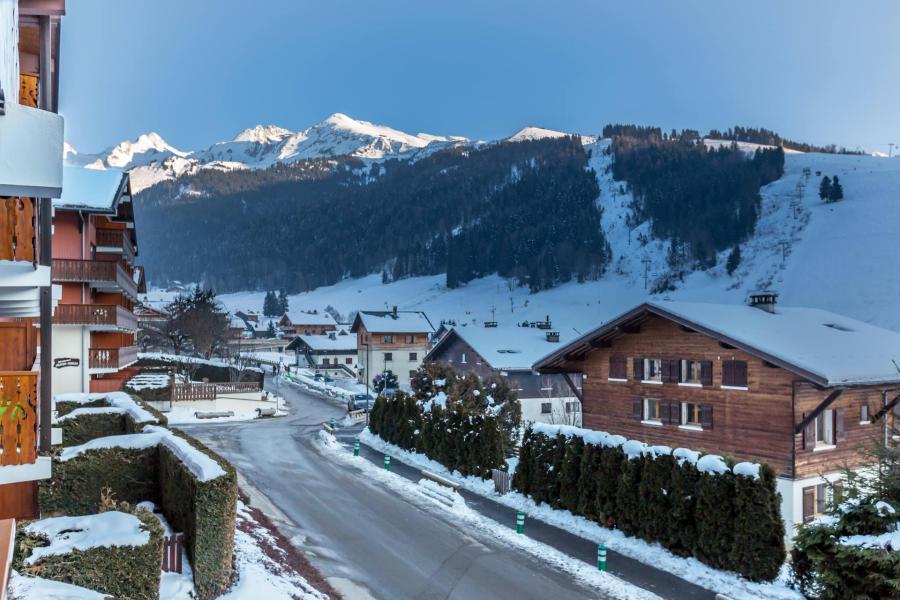 Skiverleih 2-Zimmer-Berghütte für 4 Personen (07) - Domanial A - La Clusaz - Balkon