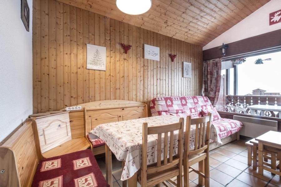 Ski verhuur Appartement 2 kamers bergnis 4 personen (13) - Domanial A - La Clusaz - Woonkamer