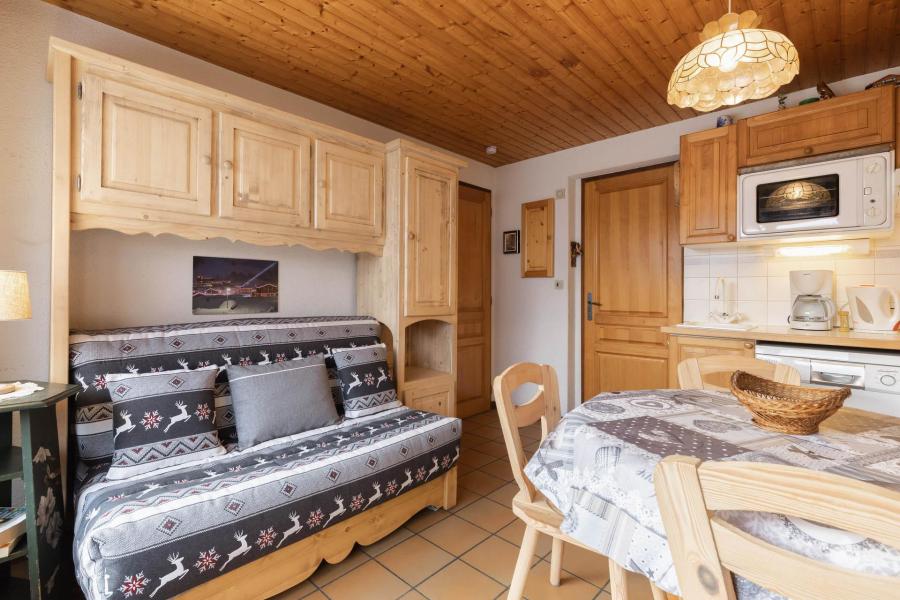 Rent in ski resort 2 room apartment 4 people (01) - Domanial B - La Clusaz - Living room