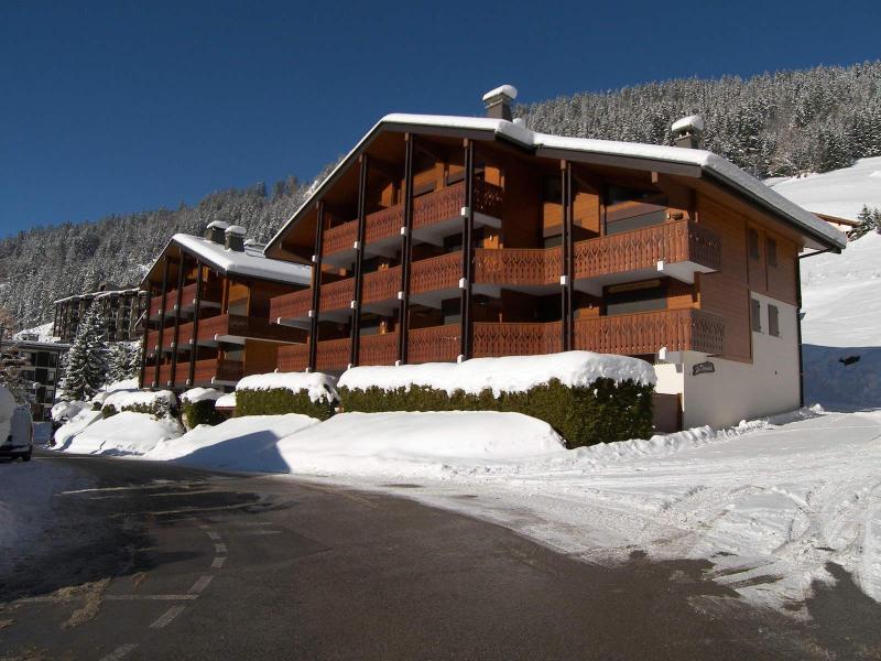 Location au ski Domanial B - La Clusaz - Extérieur hiver