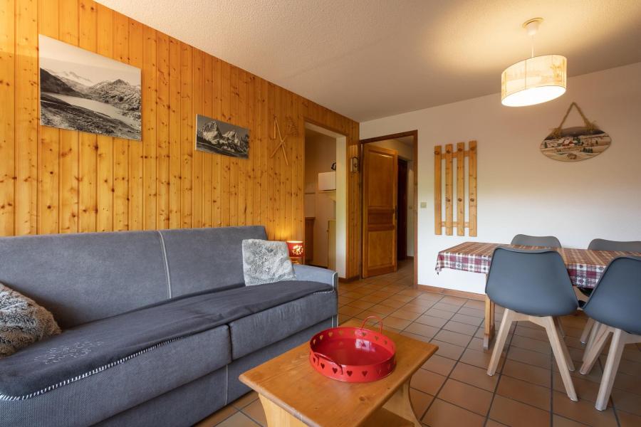 Skiverleih Studio Schlafnische 4 Personen (05) - Domanial B - La Clusaz - Wohnzimmer