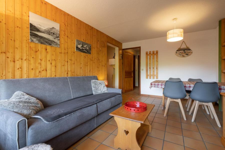 Skiverleih Studio Schlafnische 4 Personen (05) - Domanial B - La Clusaz - Wohnzimmer