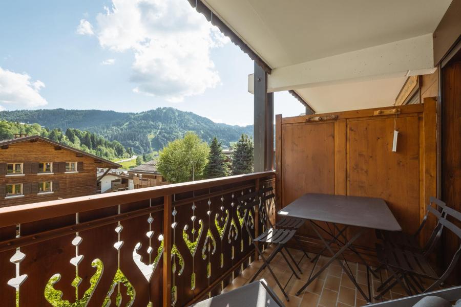 Rent in ski resort Studio sleeping corner 4 people (05) - Domanial B - La Clusaz - Balcony