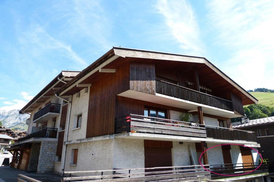 Location au ski Escale Blanche - La Clusaz - Extérieur hiver
