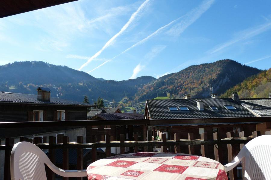 Ski verhuur Appartement 3 kamers 5 personen (03) - Escale Blanche - La Clusaz - Balkon