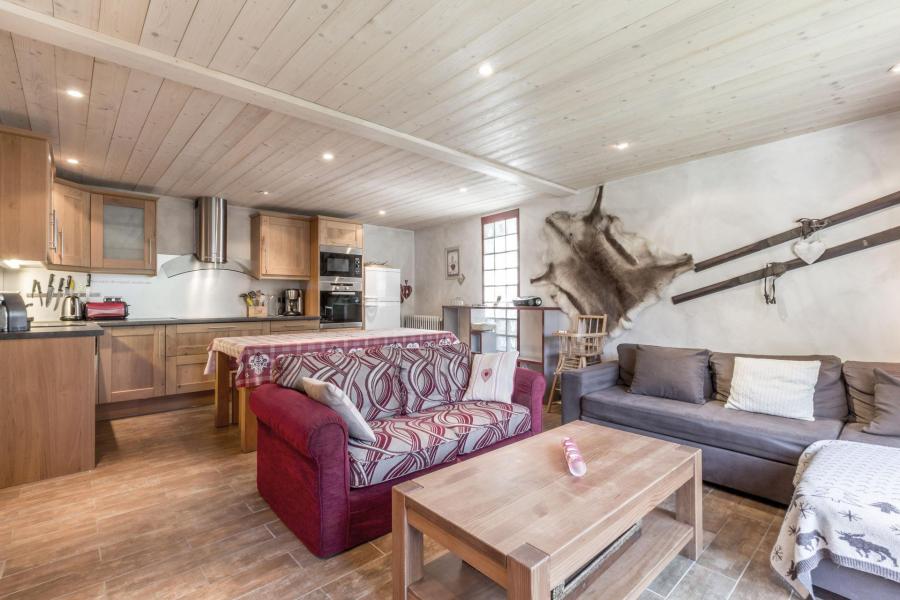 Ski verhuur Appartement 3 kamers 5 personen (13) - Escale Blanche - La Clusaz - Woonkamer