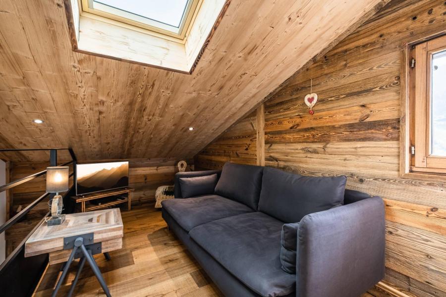 Ski verhuur Appartement 2 kamers bergnis 4 personen (12) - ETALIERE - La Clusaz - Woonkamer