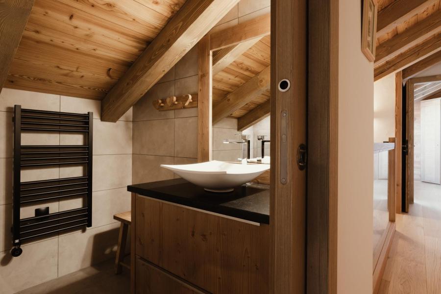 Location au ski Appartement 5 pièces 8 personnes (03) - Ferme Des Crêts - La Clusaz - Salle de douche