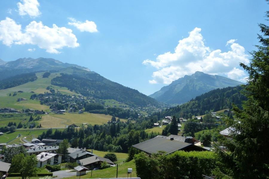 Rent in ski resort 2 room apartment sleeping corner 4 people (01) - HAUTS DES RIFFROIDS A - La Clusaz - Terrace