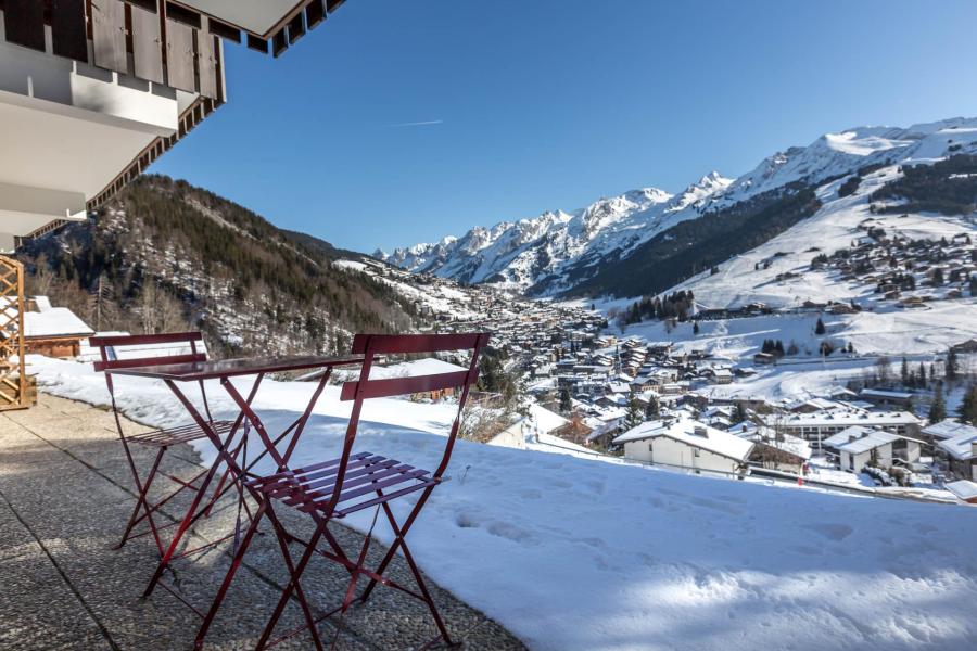 Skiverleih 2-Zimmer-Berghütte für 4 Personen (01) - HAUTS DES RIFFROIDS A - La Clusaz - Terrasse