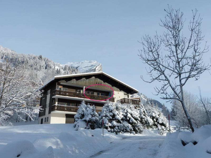 Rent in ski resort 2 room apartment 4 people (108) - Les Etages Bat N°1 - La Clusaz - Bedroom